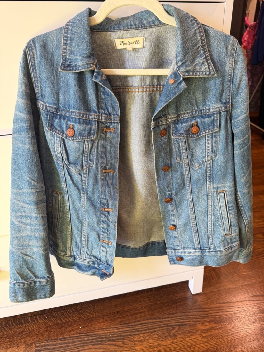 Madewell Light Blue Denim Jacket - Classic Women’s Trucker